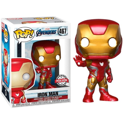 POP! MARVEL: AVENGERS ENDGAME - IRON MAN (EXCLUSIVE) BY FUNKO (467)